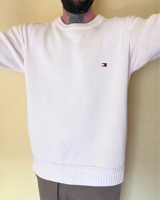 Jersey Tommy Hilfiger 100% algodón (talla XL)