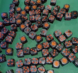 Dados 16mm del Balrog o Demonio 
