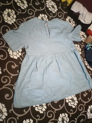 Vestido vaquero corto