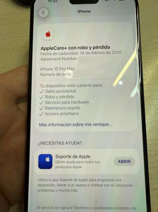 iPhone 15 Pro Max 512GB con AppleCare 