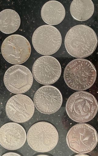 oportunidades Lote.25.Monedas antiguas,Francia
