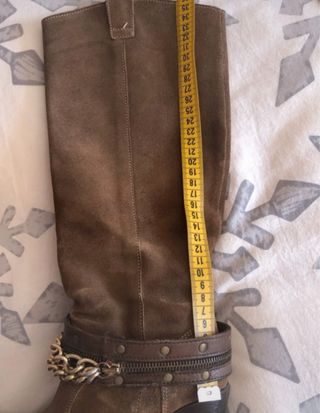 Botas altas de ante 36