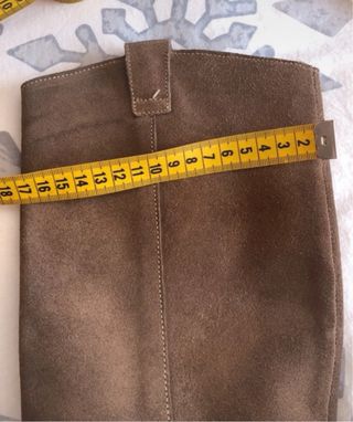 Botas altas de ante 36