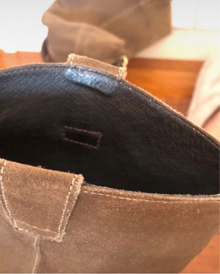 Botas altas de ante 36