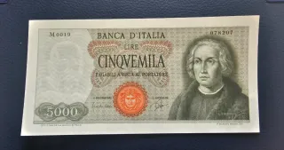 5000 Lire Colombo - 1° tipo
