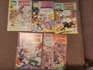 5 Mortadelo de la colección Olé de Ediciones B