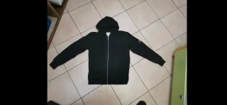 Stone Island Felpa Zip Nera