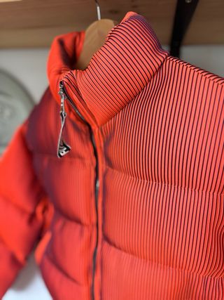 Chaqueta Puffer Bershka Naranja S 