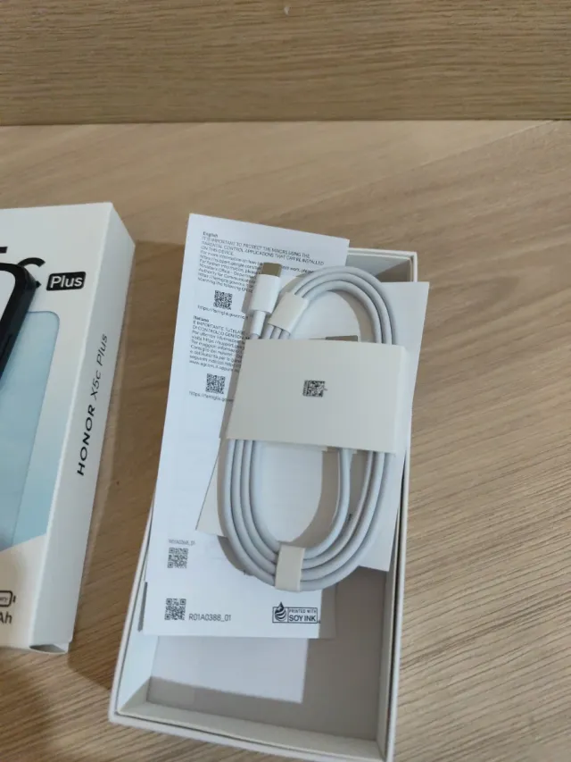 Móvil Honor X5c Plus 128GB Negro 4G