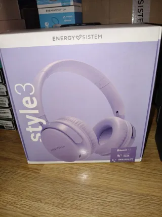 Auriculares Energy Sistem Style 3 Morado
