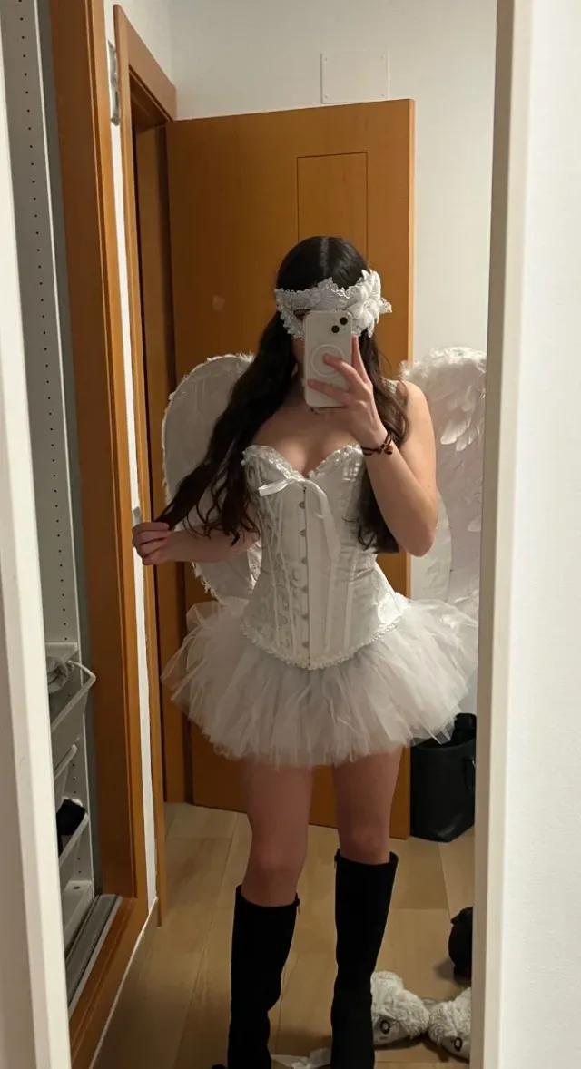 Disfraz Ángel Blanco Talla Única