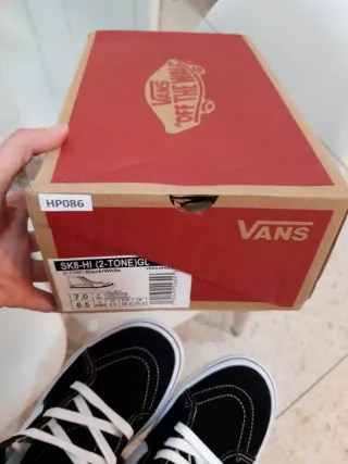 Vans Sk8-Hi Negras Talla 39