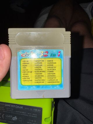 Game Boy Color Verde Original Nintendo