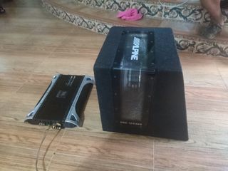 Subwoofer Alpine SBE-1243Bry tapa JBL Grand tourin