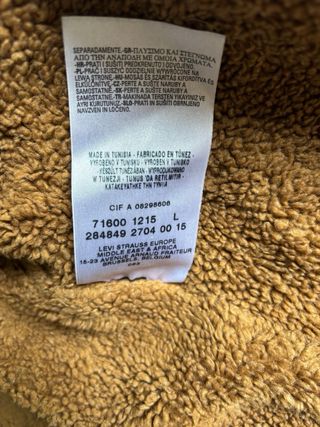 Levi’s Corduroy Sherpa Jacket L 