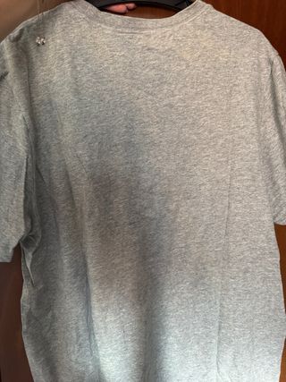 Camiseta Nike Gris y Roja