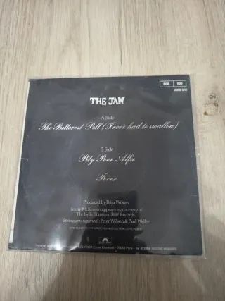 THE JAM The Bitterest Pill Single