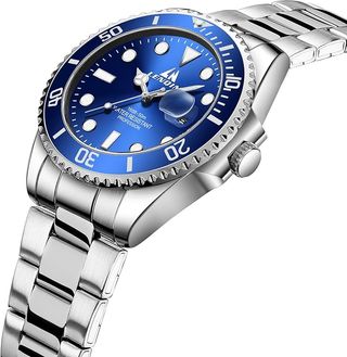 Reloj LENQIN Hombre Acero Azul (SIN ESTRENAR)
