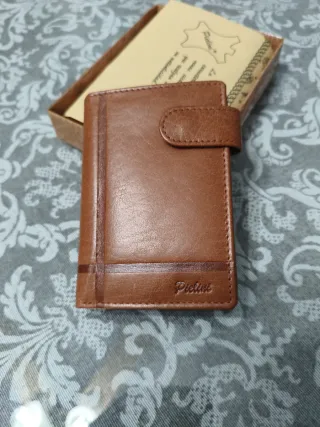 Cartera Piel Pielini Marrón