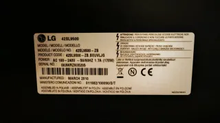 Televisor LG 42SL9500