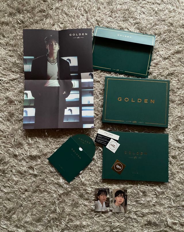 BTS Jungkook Golden solo álbum