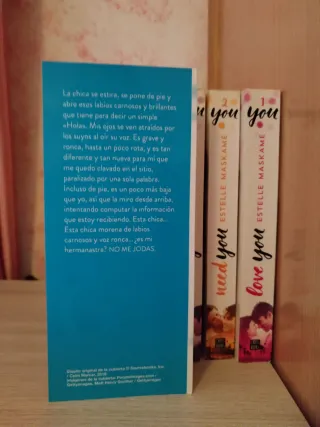 Saga de 4 libros, Love you de Estelle Maskame