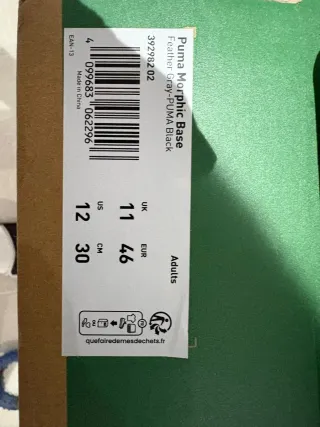 Zapatillas Puma Hombre Talla 46 Nuevas