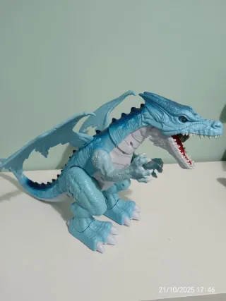 Dragón Robot Azul