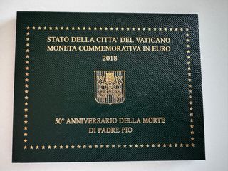 2€ Vaticano 2018 Padre Pio 2018 UNC