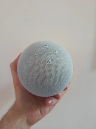 Echo Dot con orologio 5ª Gen azzurro (no offerte)