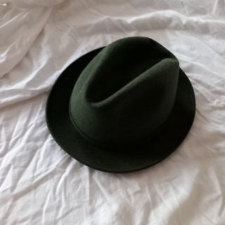 Sombrero verde hombre mediados siglo XX