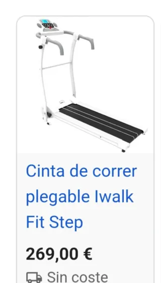 Cinta de correr iWalk