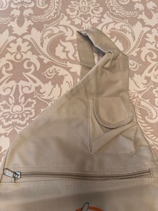 Set di 2 borse a tracolla beige 