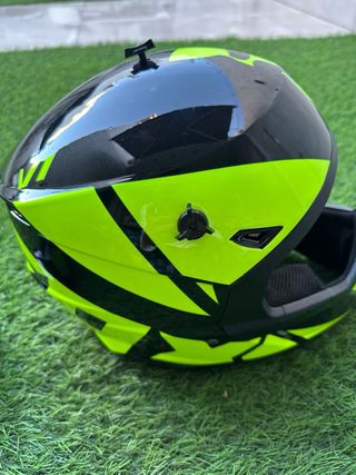 Casco Motocross con Gafas ,Mascara y guantes 