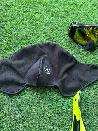Casco Motocross con Gafas ,Mascara y guantes 