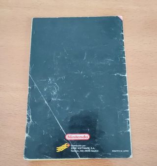 Manual Super Mario World SNES PAL ESP