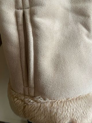 Chaqueta de invierno con forro de pelo mujer
