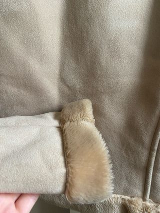 Chaqueta de invierno con forro de pelo mujer