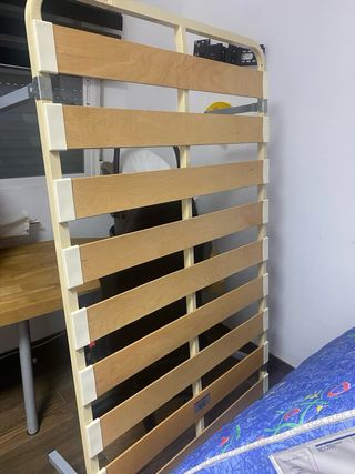 Somier y colchón 105 cm