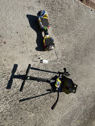 Hoverboard con silla y cargador