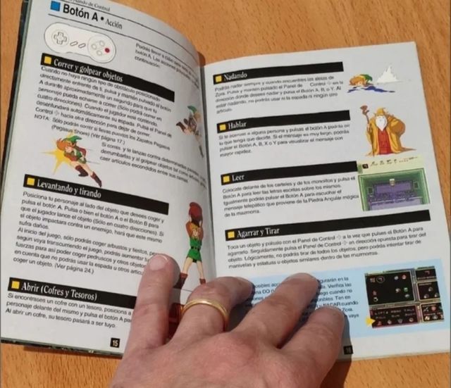 Manual Zelda A Link To The Past - Super Nintendo