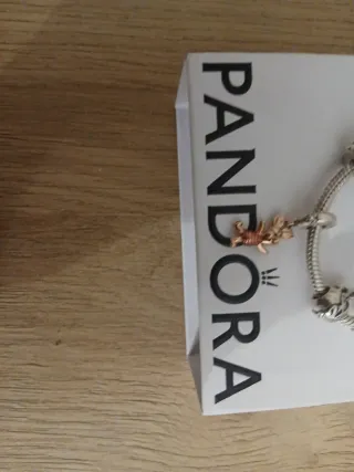 Charm Pandora Winnie the Pooh Oro y Plata