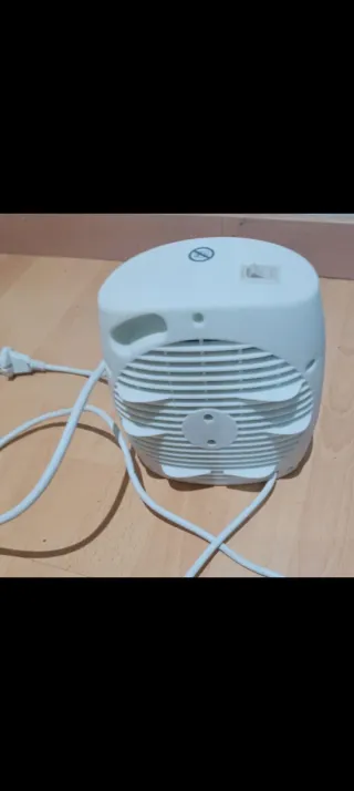 Calefactor blanco
