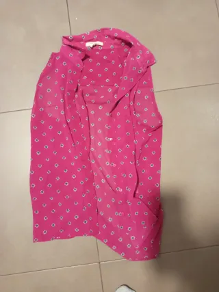 Chaleco blusa mujer estampado