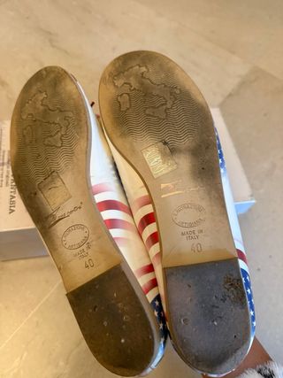 Ballerine con bandiera USA