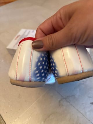 Ballerine con bandiera USA