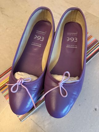 Ballerine 993 lilla made in Italy