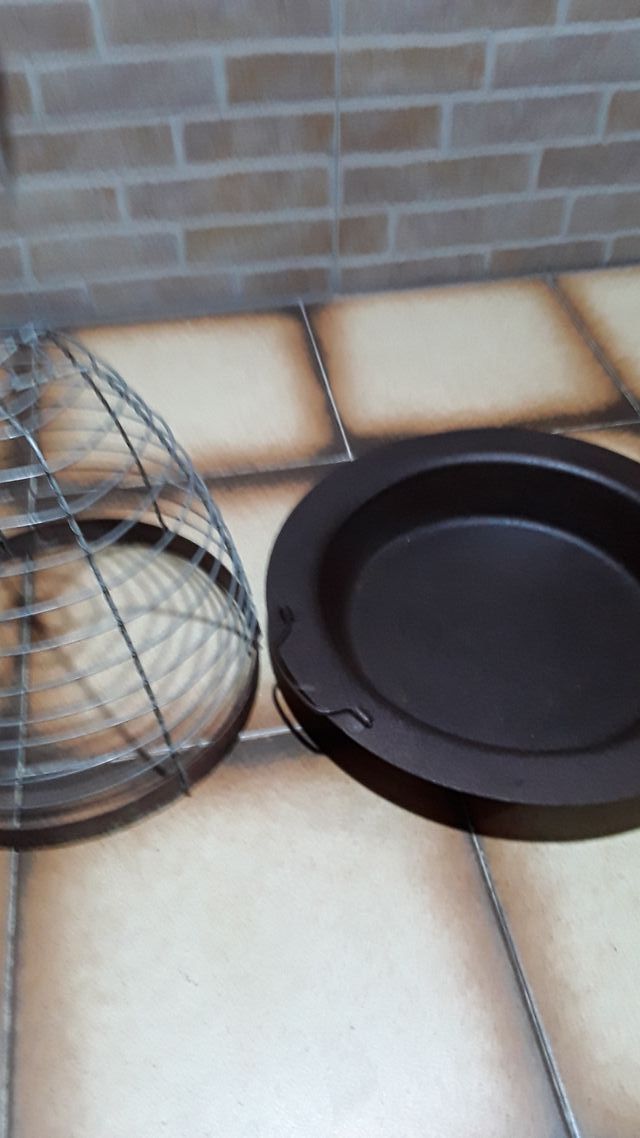 Brasero antiguo de metal