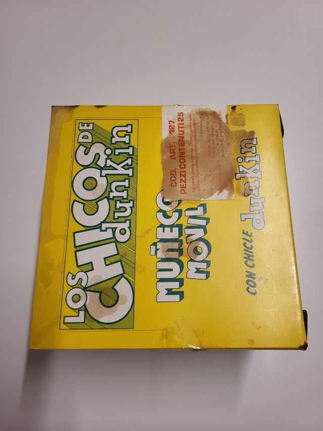Caja 25 Chicos Dunkin. Sin abrir
