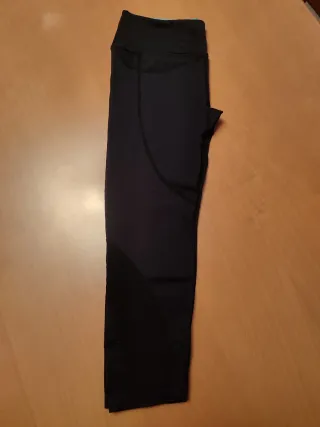 Mallas deportivas Illico negras y turquesa